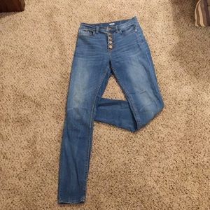 Women’s blue jeans